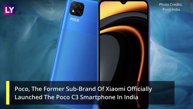 Poco C3 With 5,000mAh Battery Launched In India At Rs 7,499; Prices, Variants, Features & Specifications