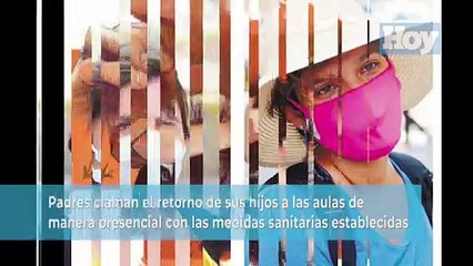 Resumen informativo: Padres claman que hijos vuelvan a las aulas; conozca los artistas se han dado una nueva oportunidad en el amor y otros temas
