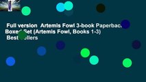 Full version  Artemis Fowl 3-book Paperback Boxed Set (Artemis Fowl, Books 1-3)  Best Sellers