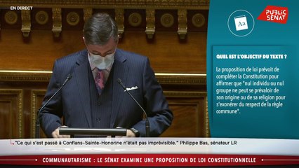 Samuel Paty: « Cet assassinat nous oblige » pour Christophe-André Frassa