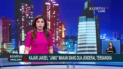 Kejagung Angkat Bicara Terkait Dugaan Pemberian Jamuan Makan Siang untuk 2 Jenderal Tersangka