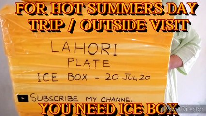 how to make ice box_ cheap ice container_Mechanical Cooler Box Build_Cooling box in 80 RS at home