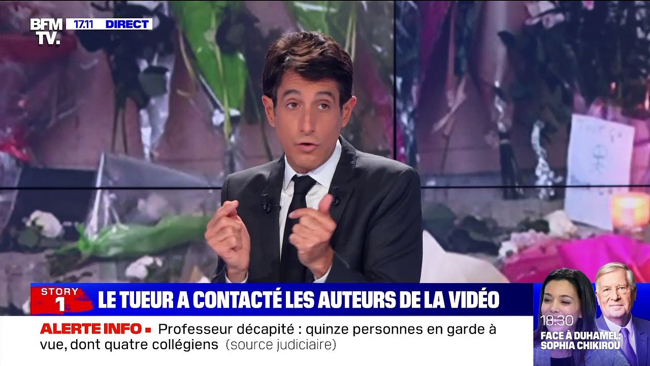 Story 1 : Le tueur de Samuel Paty a contacté les auteurs de la vidéo - 19/10