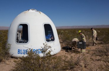 A look inside the Blue Origin space tourer