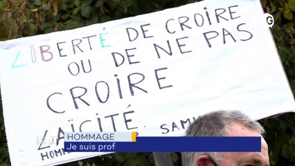 Hommage, Roybon, Saint Hugues de Chartreuse - 19 OCTOBRE 2020 - Le JT - TéléGrenoble