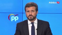 El PP sigue sin aclarar su postura en el debate sobre la moción de censura a Pedro Sánchez