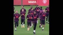 SOCIAL: Cavani trains with United for first time ahead of PSG reunion