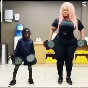 Eudoxie Yao et Grand P en plein sport se font moquer sur la toile