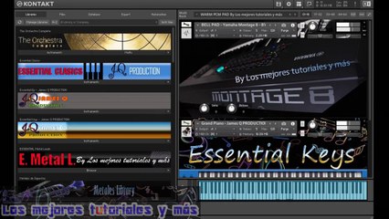 YAMAHA MONTAGE 8 - Bell Pad - SAMPLES KONTAKT