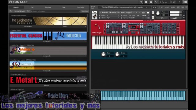 Nord Stage 3 - ROYAL GRAND 3D PIANO - SAMPLES KONTAKT
