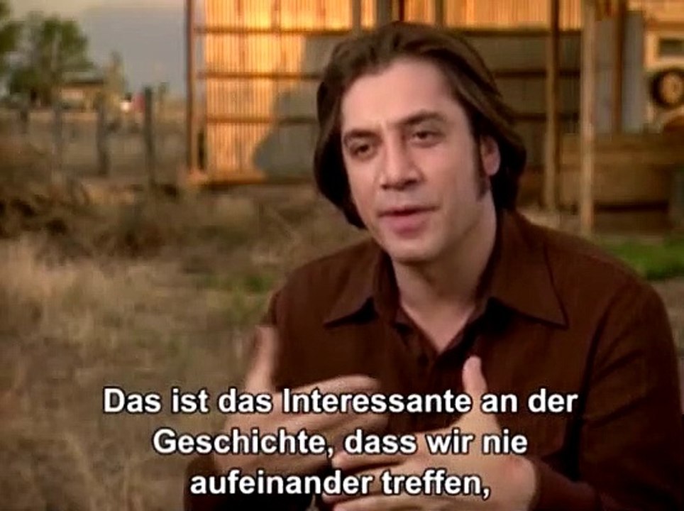No Country For Old Men Javier Bardem Interview Video (2008)