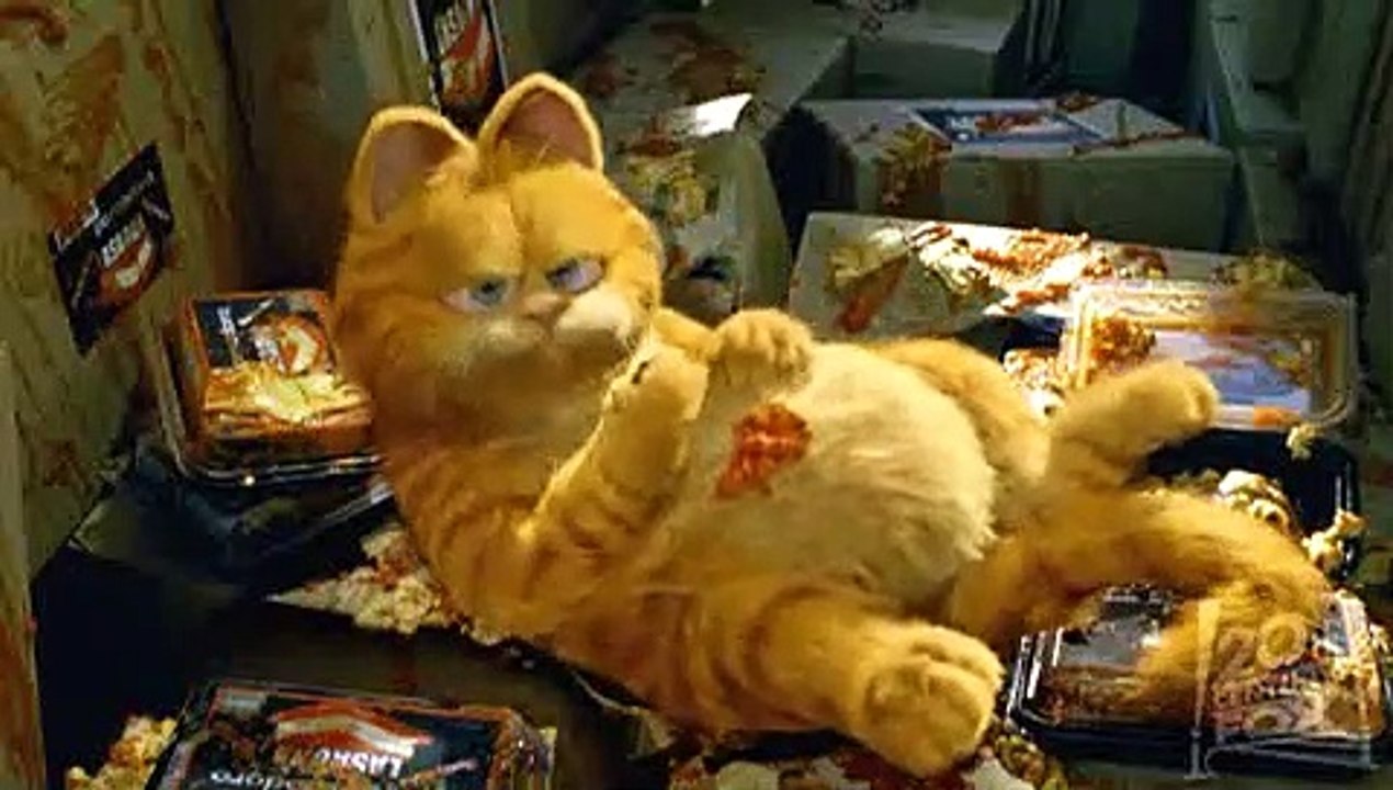 Garfield film trailer