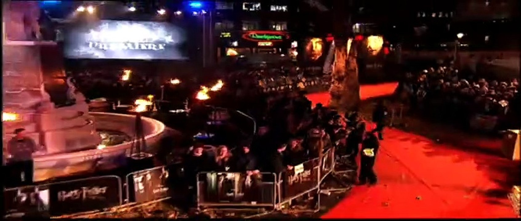 Video von der Premiere zu HARRY POTTER 7 (2011)