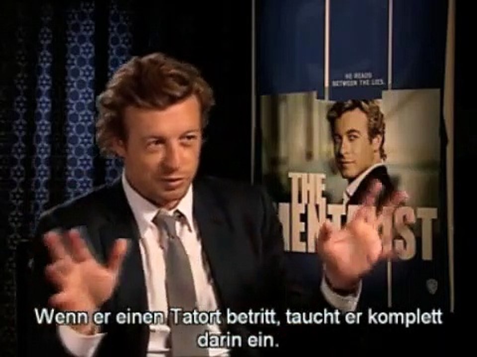 The Mentalist: Video Interview mit Simon Baker (2010)
