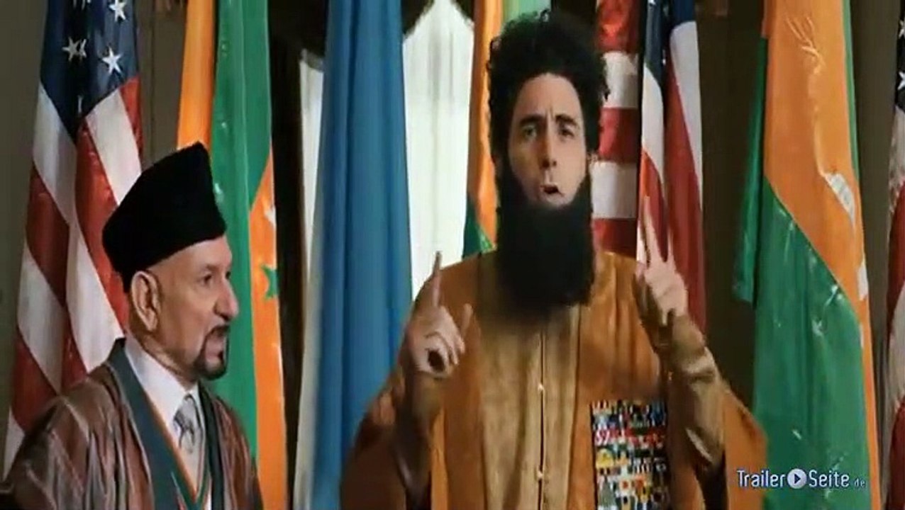 The Dictator Trailer (2012)
