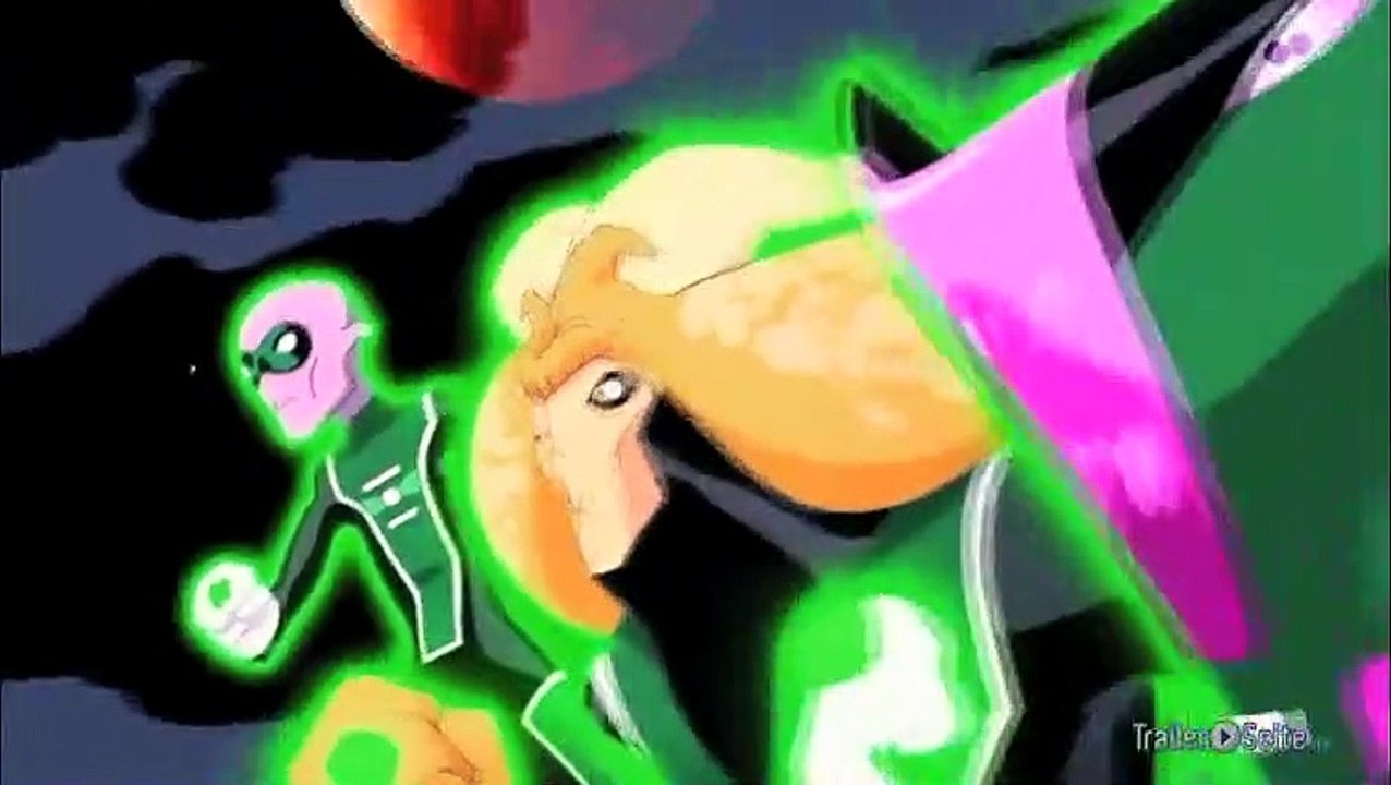 Green Lantern Emerald Knights Film DVD Trailer (2011)