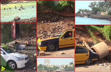 Effondrement près du Lagon2 : " Ce qui s'est réellement passé", un maitre-nageur relate l'éboulement