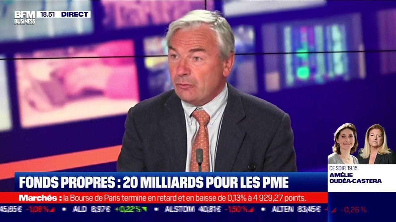 Dominique Gaillard (France Invest) : 20 milliards d'euros pour renforcer les fonds propres des entreprises - 19/10