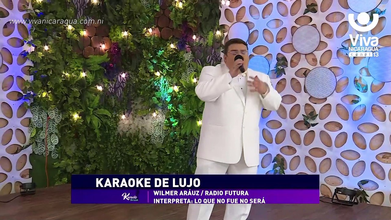 Tercera Ronda: Wilmer Arauz interpreta "Lo que no fue no será" en el Karaoke de Lujo