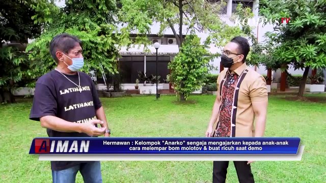 Ada Massa Bayaran Dibalik Demo Buruh Tolak UU Cipta Kerja - AIMAN (Bag 2)