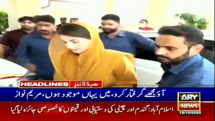 ARY NEWS HEADLINES | 11 PM | 19th OCTOBER 2020