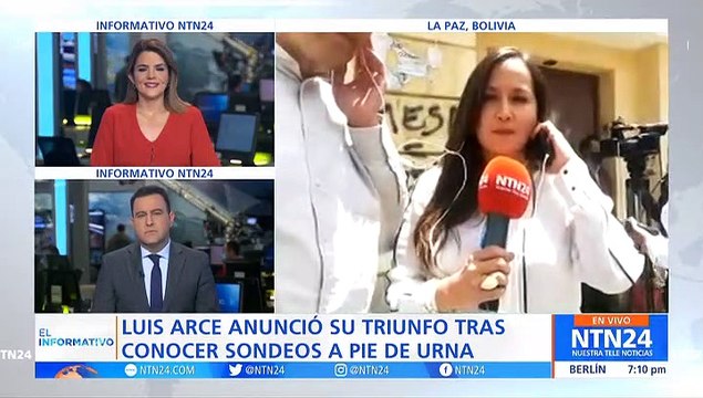 Conteo rápido de elecciones en Bolivia da como ganador a Luis Arce