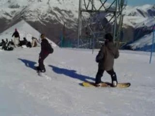 Dernière sortie de l'année les deux alpes 2008