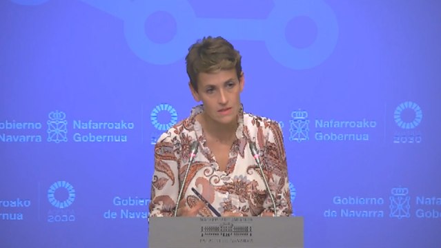 Chivite anuncia el confinamiento perimetral de Navarra