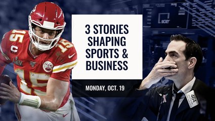 Three Stories Shaping Sports and Business - October 18th