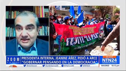 Zoom a la Noticia de NTN24 lunes  19 de octubre de  2020