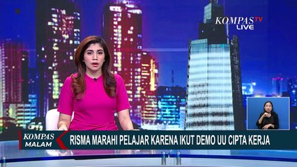 Risma Marah Besar kepada Para Pelajar yang Terlibat Kerusuhan dalam Demo Tolak UU Cipta Kerja