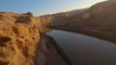 Drone Explores The Beautiful Scenery Of Moab, Utah