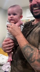 Baby Belly Laughing at Mom Being Silly