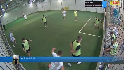 But de Zakari (1-7) - Team Ortho Vs Rénovation du patrimoine 1 - 19/10/20 19:00 - LIGUE 1