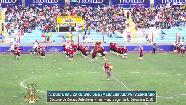 CARNAVAL DE ESMERALDA ARAPA AZANGARO - DANZAS AUTÓCTONAS (CANDELARIA 2020)