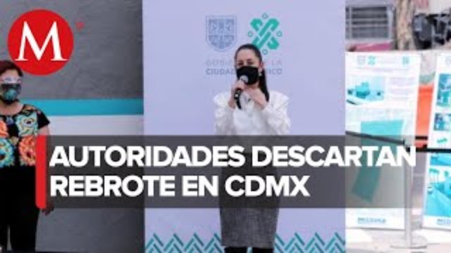 Sheinbaum descarta rebrote de covid-19 tras aumento en hospitalizaciones en CdMx