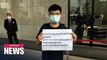 Hong Kong activists including Joshua Wong rally in support of Thailand protesters
