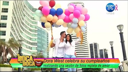 Una celebración diferente: así celebró Dora West su cumpleaños