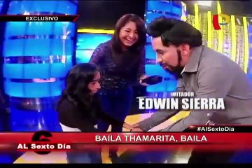 Baila Thamarita, Baila: Jhoily conoció a las estrellas de Panamericana Televisión