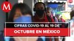 Suman 854 mil 926 casos y 86 mil 338 muertes por covid-19 en México