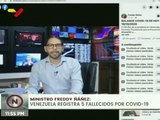 COVID-19: Venezuela registra 485 casos comunitarios, 40 importados y tasa de recuperación se mantiene en 92 %
