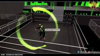 Neon Shadow vs Nick Odium vs Bazza Windlow! DCWF FULL TILT (10.4.2020) SECOND LIFE WRESTLING