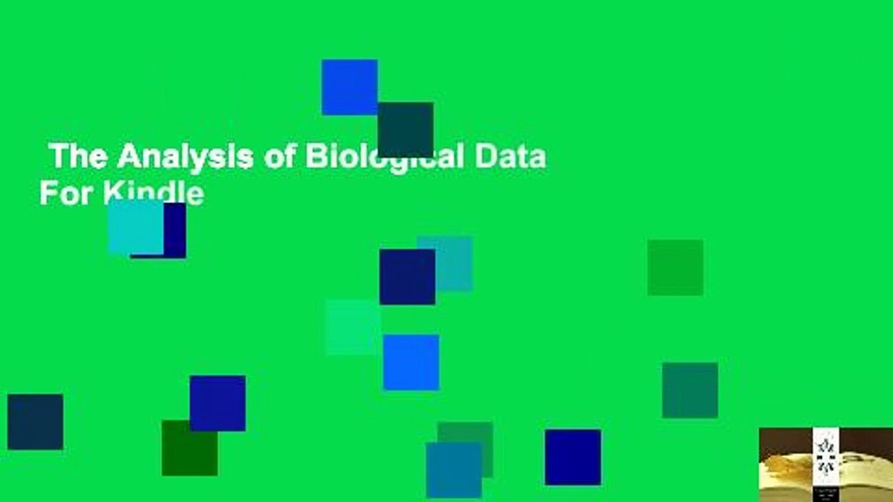 The Analysis of Biological Data  For Kindle