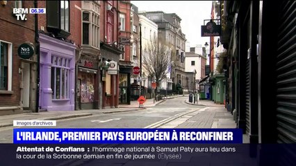 Covid-19: l'Irlande devient le premier pays européen à se reconfiner