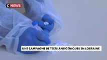 Une campagne de tests antigéniques en Lorraine