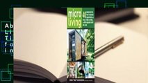 About For Books  Micro Living: 40 Innovative Tiny Houses Equipped for Full-Time Living, in 400