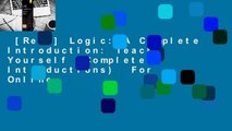 [Read] Logic: A Complete Introduction: Teach Yourself (Complete Introductions)  For Online