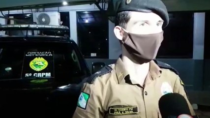 Tenente da PM fala sobre desmonte de laboratório utilizado para a produção de crack no Bairro Floresta