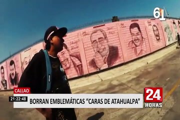 Callao: “Las caras de Atahualpa” fueron borradas tras el asesinato de su promotor