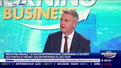 Pierre Eric Pommellet (Naval Group) : Le salon international Euronaval réunit 200 entreprises du secteur  - 20/10